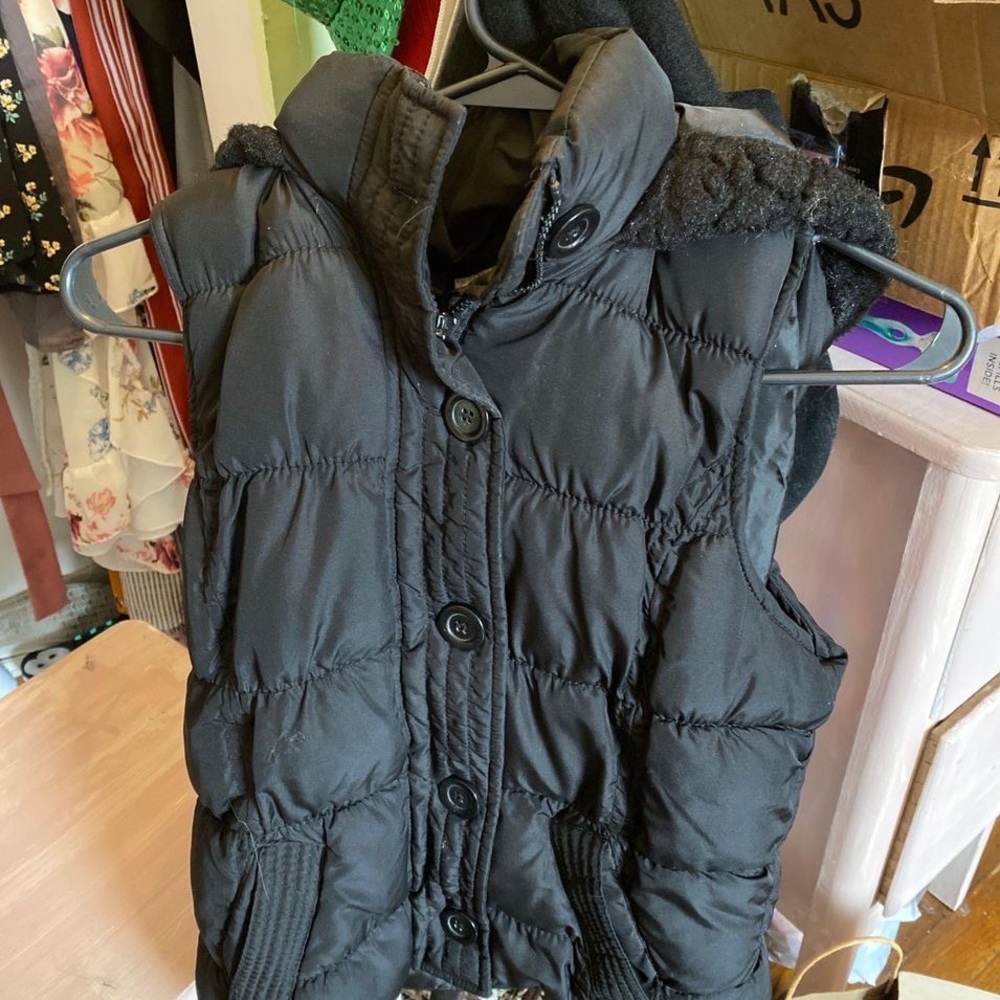 Arizona jean company black vest